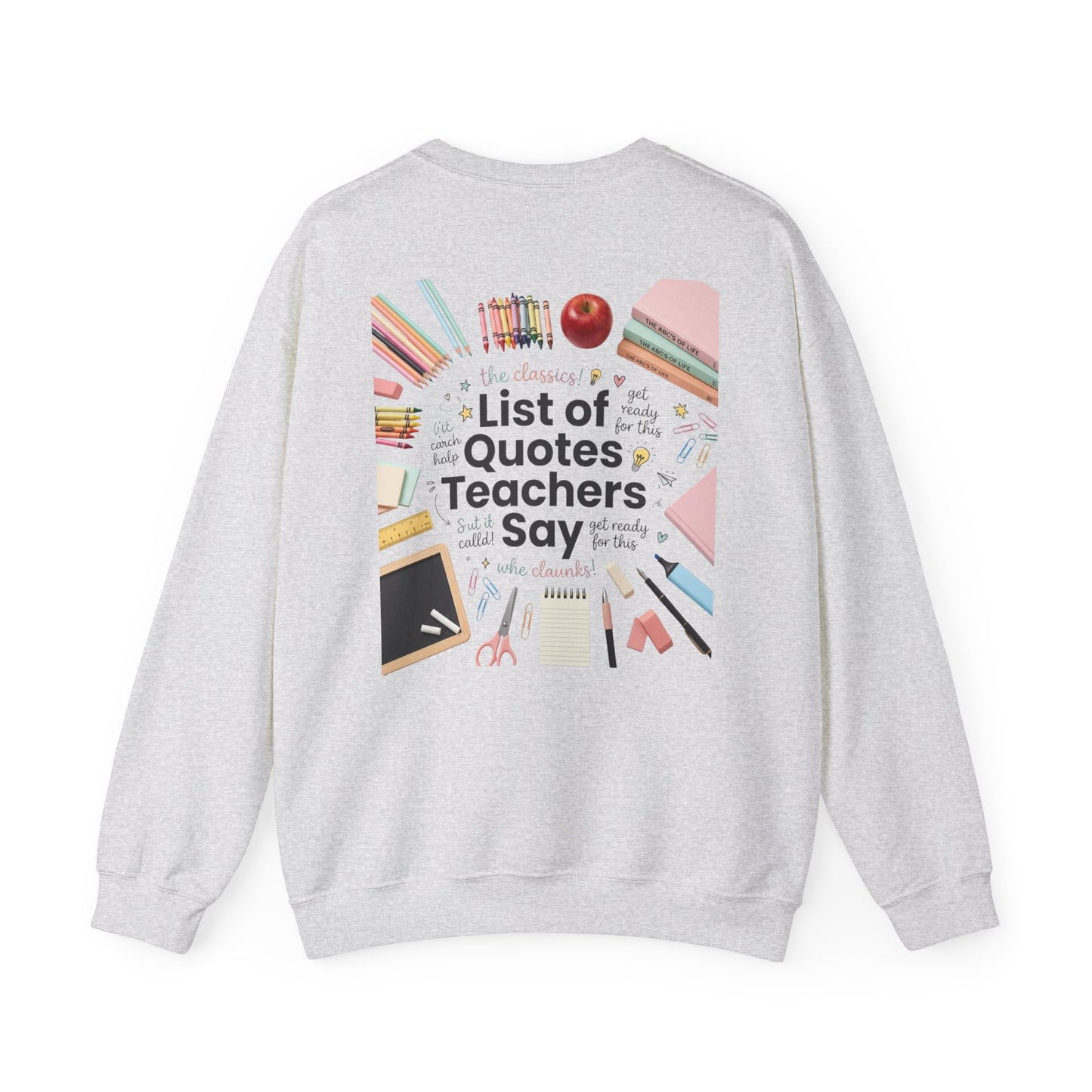 Back to School Ready to Inspire sweatshirt | Teacher silhouette, classroom design