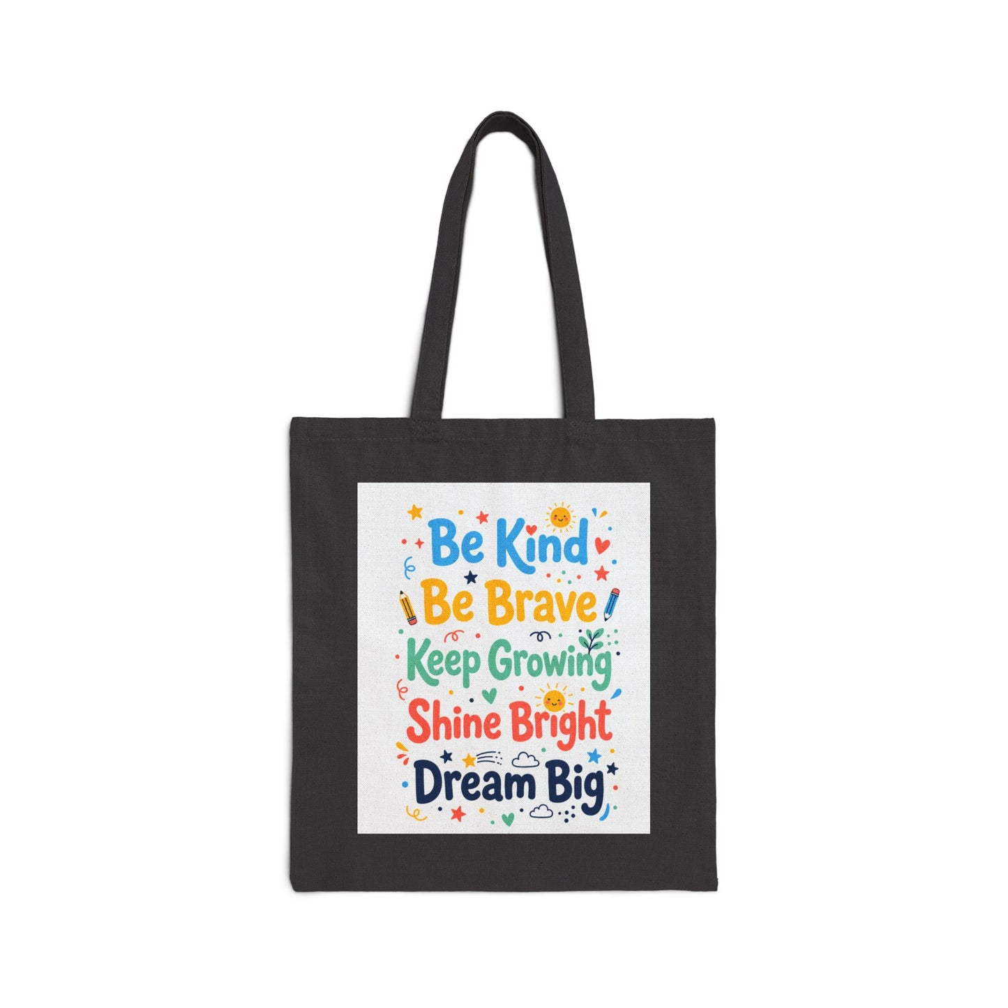 Back to School Ready to Inspire Tote Bag | Teacher Silhouette Canvas