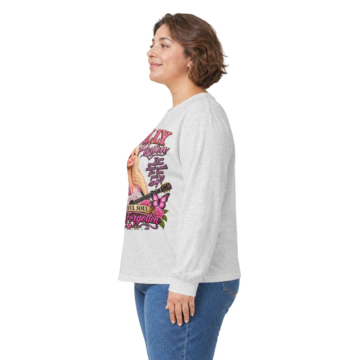 Dolly Parton Memorial Cotton Long Sleeve Tee
