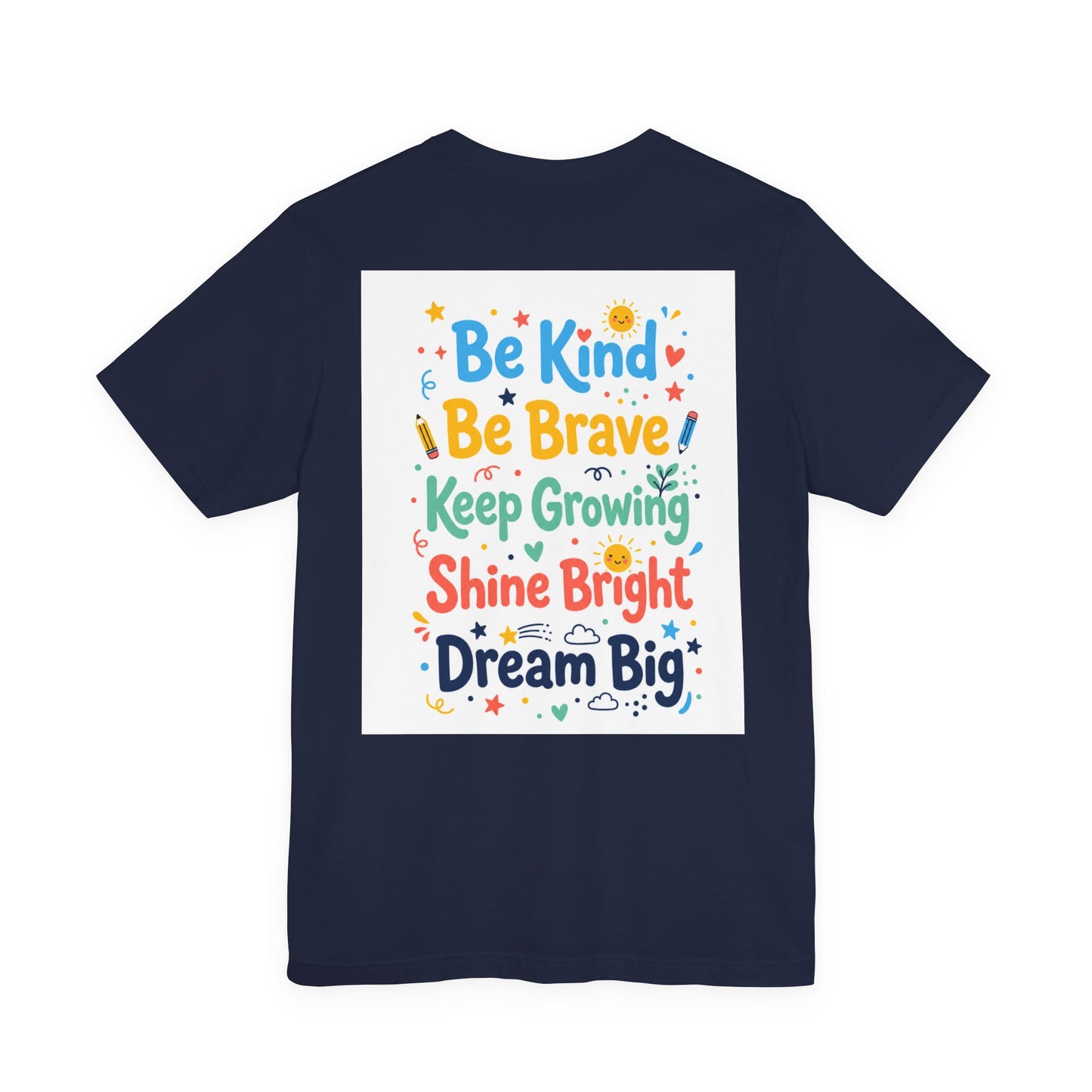 Back to School Ready to Inspire tee | Teacher silhouette, classroom books graphic