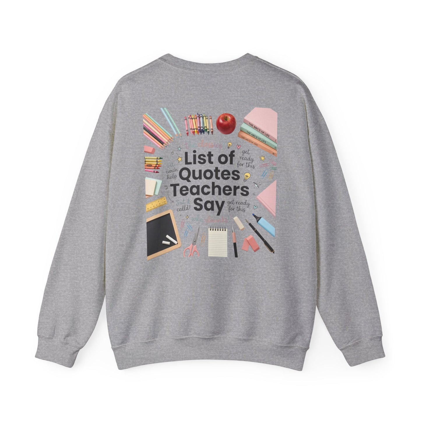 Back to School Ready to Inspire sweatshirt | Teacher silhouette, classroom design
