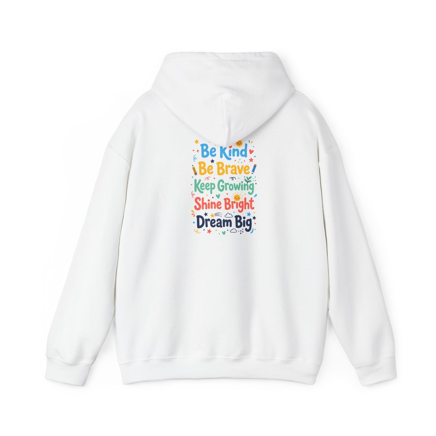 Back to School Ready to Inspire Hoodie | Teacher Silhouette, Books, Apple